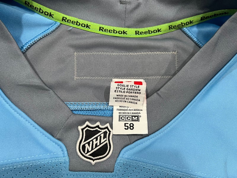Team-Issued Track Pants - Blue Reebok - Columbus Blue Jackets Era