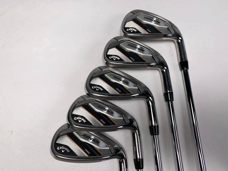 Callaway Mavrik Max Iron Set 6-PW KBS Max 80g Regular Steel Mens RH