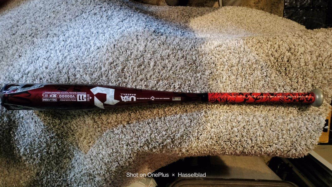 Used 2023 DeMarini Alloy Voodoo One Bat (-11) 19 oz 30"