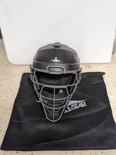 Used All-Star Large MVP5 Pro Catcher's Helmet