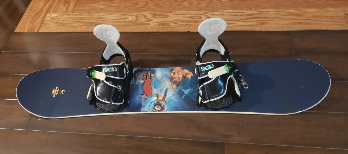 KIDS 110cm BURTON CHOPPER SNOWBOARD w/ BURTON GROM JR. FREESTYLE