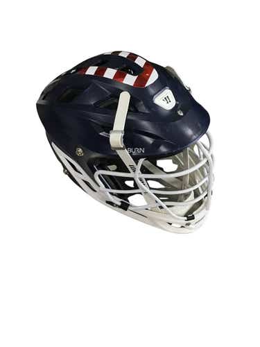 Used Warrior Burn Lg Lacrosse Helmets
