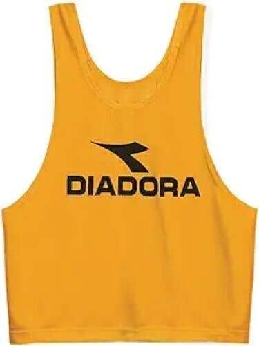 Diadora Adult Unisex 992560 OSFA Neon Orange Scrimmage Practice Vest NWT