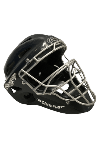 Used Rawlings Catchers Helmet M L Catcher's Equipment