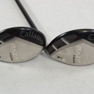 Callaway RAZR X Tour 3 and 4 Hybrid Set Right Stiff Flex Graphite # 166743