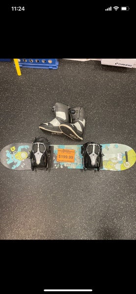 Head boa size 4 snowboard combo -110 Board - 2