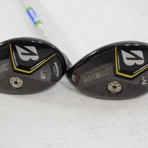 Bridgestone J15 3 and 4 Hybrid Set RH Stiff Flex Fubuki Z80 Graphite # 167405