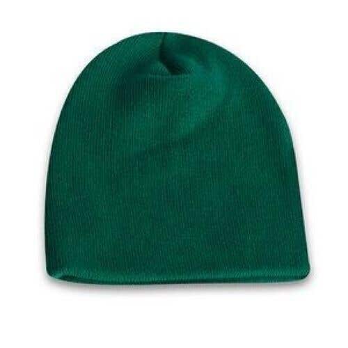 KC Caps Youth Unisex 1700 OSFM Green Winter Knit Stocking Cap Hat New
