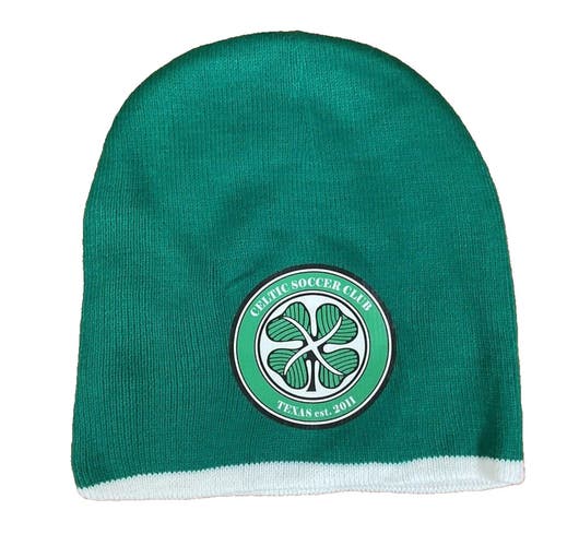 KC Caps Adult Unisex Tipped 1730 Celtic Soccer Club Knit Beanie Stocking Cap New