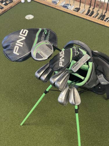 Ping Prodi G Golf Set Right Handed With Bag 10 Piece Set Nice