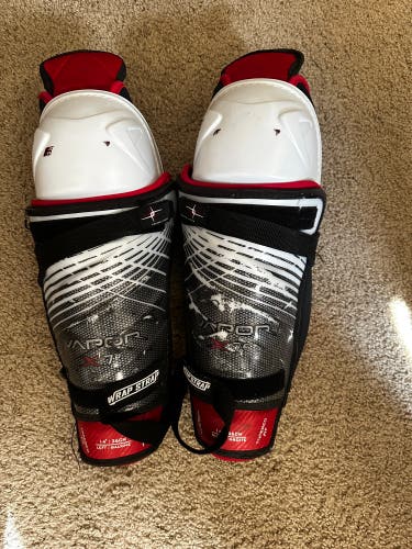 Used Bauer 14"  Vapor X700 Shin Pads