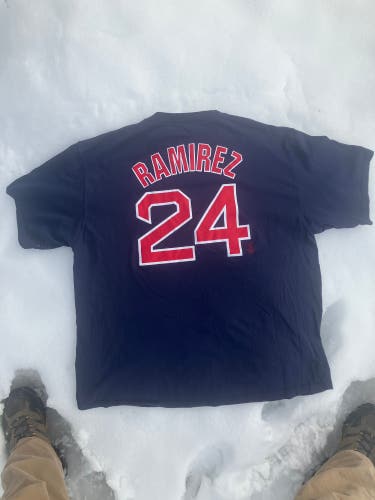 manny Ramirez Boston Red Sox t shirt size XXL