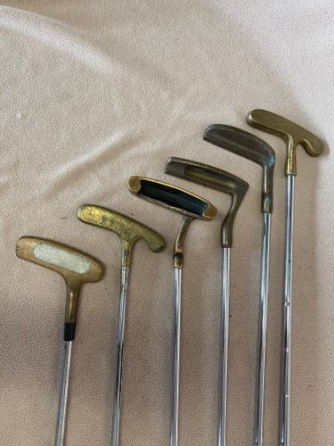 Used Right Handed Clubs putter Set 6 Pieces