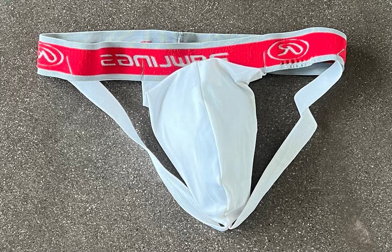 Used Rawlings Size Senior Baseball Jock (Check Description)