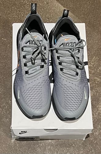 Used Once Air Max 270 Multi-Swoosh Smoke Grey Men’s Size 12 (Check Description)
