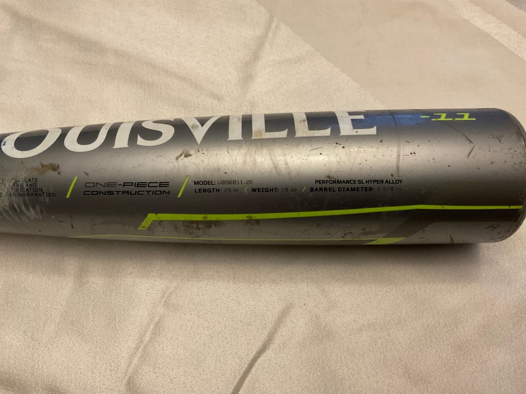 Used Louisville Slugger Alloy Solo Bat (-11) 18 oz 29"
