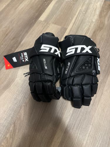 New  STX Medium Cell IV Lacrosse Gloves