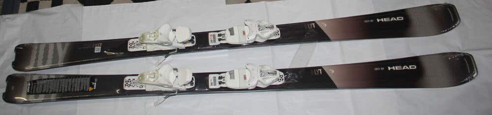 NEW HEAD  easy Joy Womens Skis 158 cm + tyrolia9.0  Bindings size adjustable