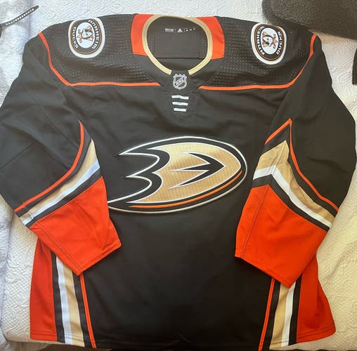 Anaheim Ducks Adidas MIC Team Issued Jersey 58
