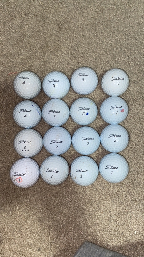 16 ProV1 Golf Balls