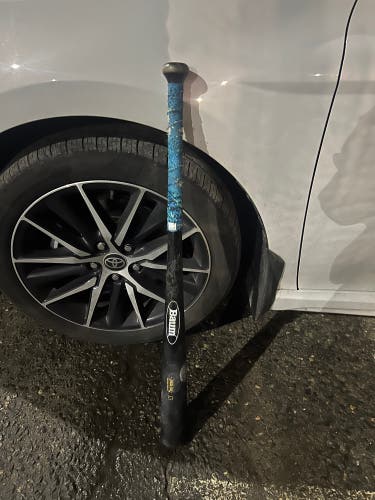 BBCOR Certified Baum Bat White Label (-3) 30 oz 33" Bat