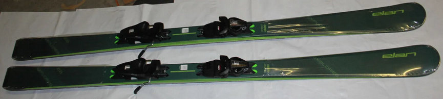 NEW 2023 Elan Elan Explore 6 Skis men's Green with EL 9 GW Bindings size adjustable 2024 NEW 160cm