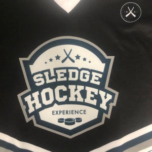 NEW Sledge Hockey mens large game jersey