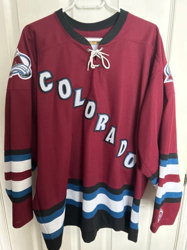 Colorado Avalanche Koho 3rd Jersey XL