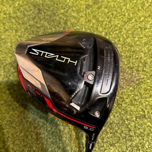 TaylorMade Stealth Plus 9* Driver, Hzrdus RDX Smoke Stiff Flex, RH