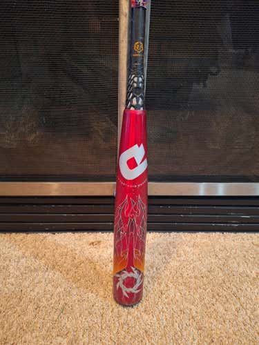 Used BBCOR Certified 2015 DeMarini Alloy Voodoo Overlord Bat (-3) 30 oz 33"