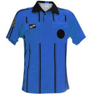 Official Sports International Mens USSF Economy Royal Blue Referee Soccer Jersey