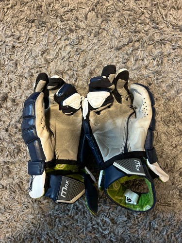 Used Maverik 13" Max Lacrosse Gloves