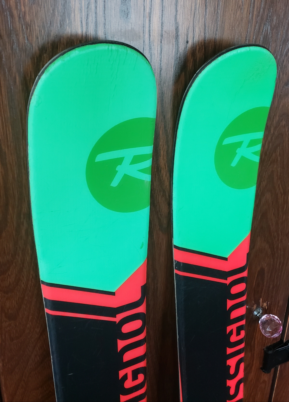 160 Rossignol Smash7 Skis PARTIAL TWIN TIP w/ LOOK XPRESS 11 BINDINGS *USED*