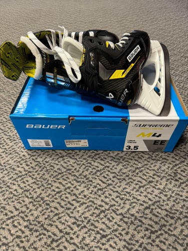 Bauer Supreme M4 size 3.5 EE width skates
