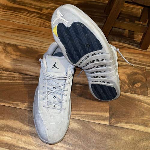 Nike Air Jordan 12 Low Retro 'Wolf Grey' SKU: 308317 002 Size 13