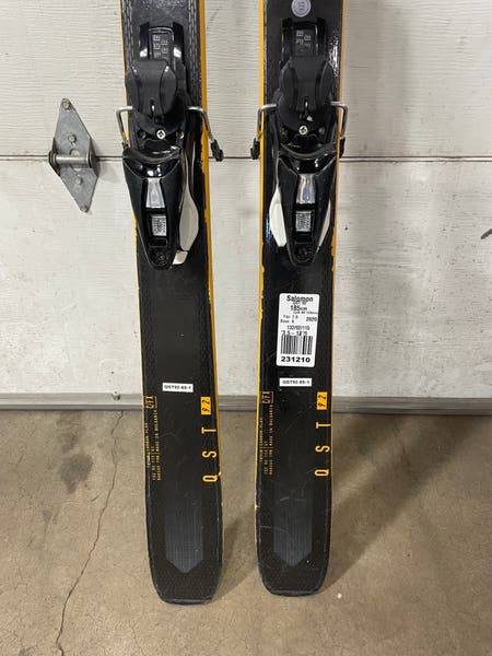 Used 2020 Salomon QST 92 Demo Ski with Look NX 12 Bindings Size