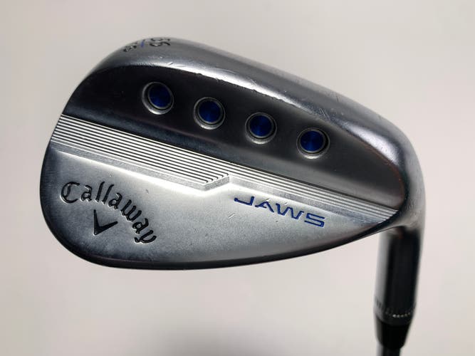 Callaway Jaws MD5 Platinum Chrome 56* 10 Bounce S-Grind Wedge Steel Mens RH