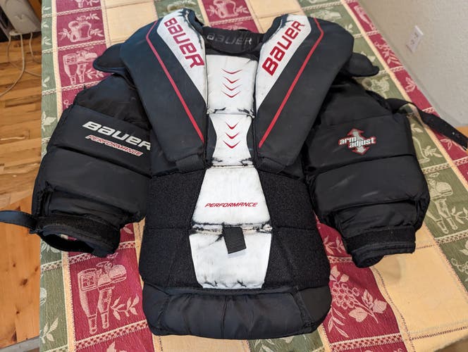 Used XL Bauer Goalie Performance Chest Protector