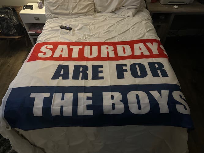 Saturdays are for the Boys Flag