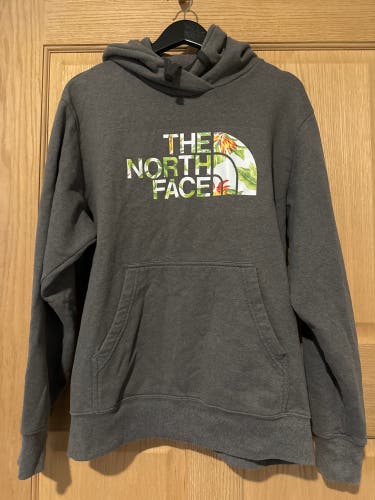 Dark grey North Face hoodie