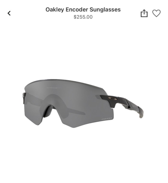 New One Size Fits All Oakley Sunglasses