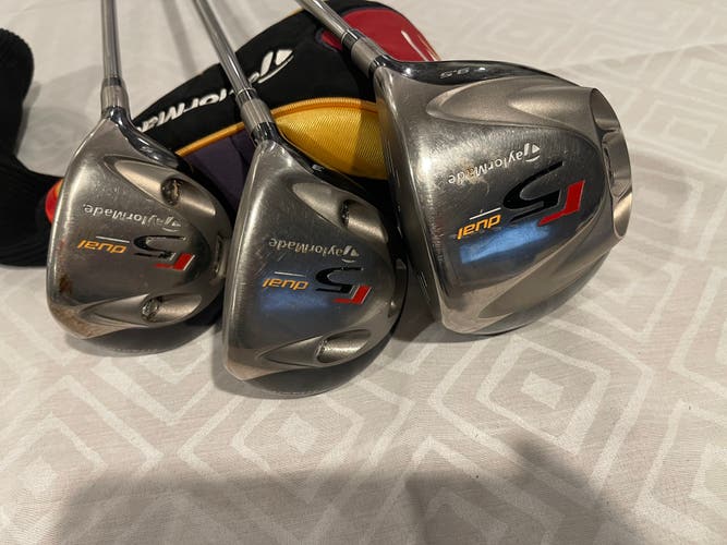 Taylormade Driver, 3W, And 5W