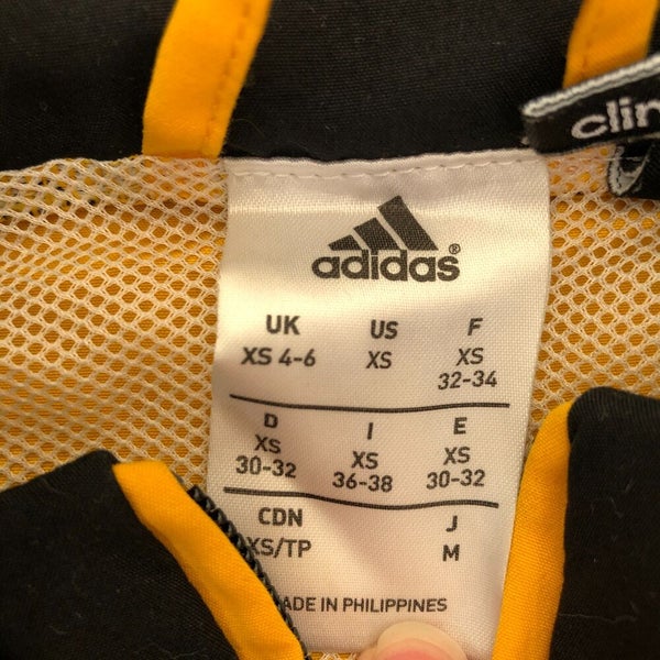 Kennesaw State Owls Womens Jacket Extra Small Adidas Gold Black Zip NCAA Track