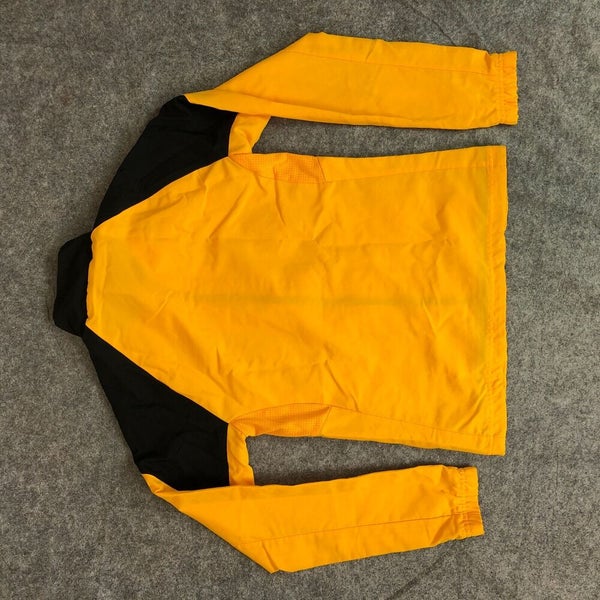 Kennesaw State Owls Womens Jacket Extra Small Adidas Gold Black Zip NCAA Track