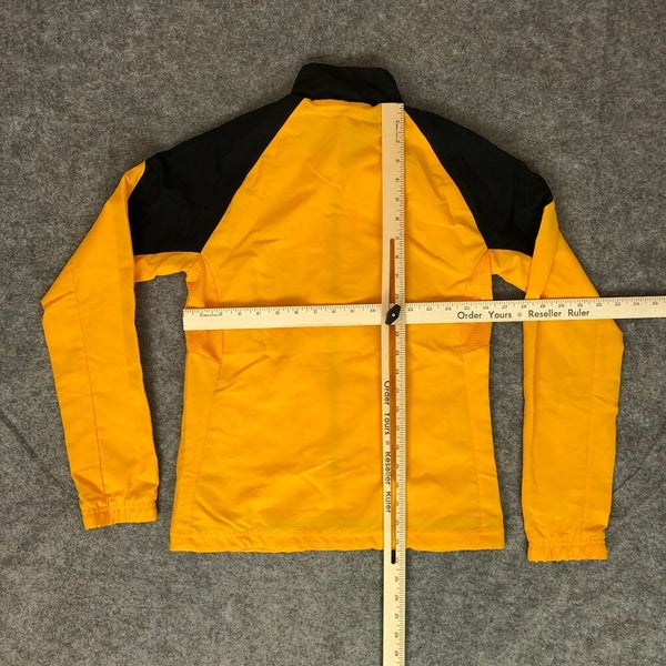 Kennesaw State Owls Womens Jacket Extra Small Adidas Gold Black Zip NCAA Track