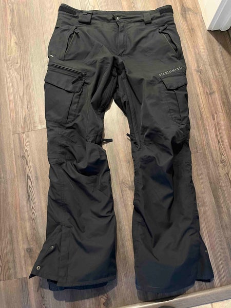 Black Men's Adult Used Large 686 Pants