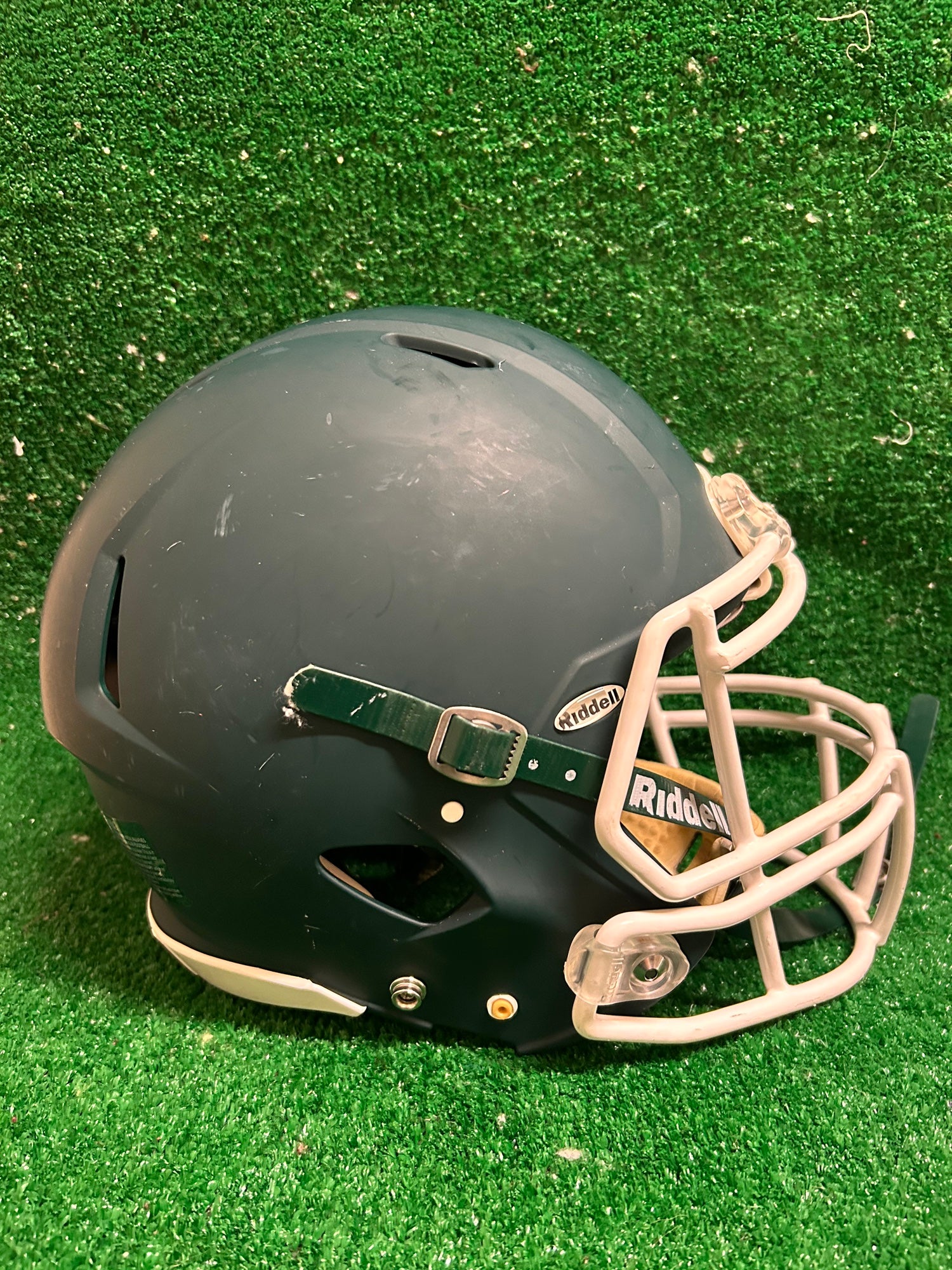 dark green football helmet Riddell SpeedFlex Black Out - ADULT the S2BD 3D Printed Philadelphia Eagles Dark