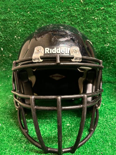 Adult Large- Riddell Speed Football Helmet - Black Sparkly