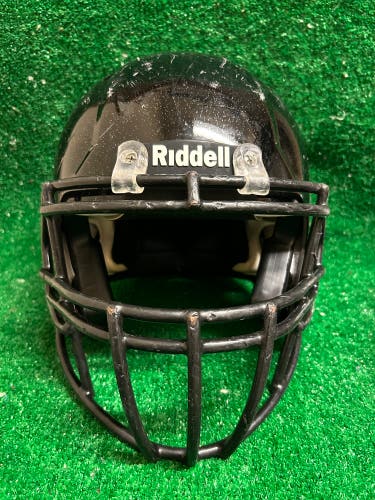 Adult Large- Riddell Speed Football Helmet - Black Sparkly