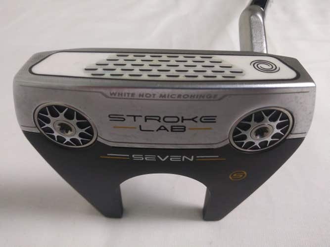 Odyssey Stroke Lab Seven S 2019 Putter (34", Mallet) Golf Club